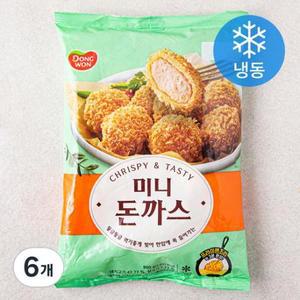 동원 미니 돈까스 (냉동) 900g, 6개 one option
