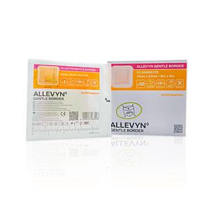 알레빈 젠틀보더 10cmx10cm 10매입 Allevyn GENTLE BODER 드레싱 밴드