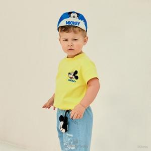 [보리보리/디즈니베이비]디즈니미키와도널드티셔츠(YELLOW)_79R321003