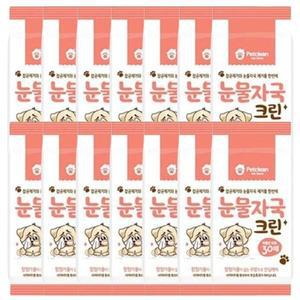 강아지 무향 눈물자국 물티슈 30매 14P 보습 얼룩 (WFH2RQG)