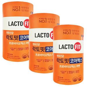 종근당건강 락토핏 5X 생유산균 코어맥스 3통