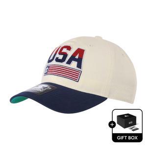 [스타터 블랙라벨] USA 성조기 볼캡(크림) SA240AAC07_CRE