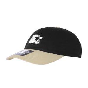 [스타터 블랙라벨] 투톤 피그먼트 볼캡 (블랙) SA245AAC09_BLK