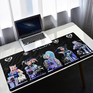 무선 컴퓨터 매직 마우스 패드 게임 Pc 액세서리 Kda 게이머 키보드 데스크 Mausepad 테이블