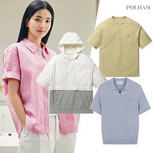 [20%즉할]폴햄 여름준비 반팔/린넨셔츠/바람막이/반바지/팬츠