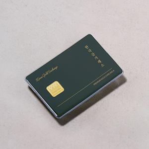[한국금거래소]한국금거래소 순금 비상금 체크카드 골드바 1g