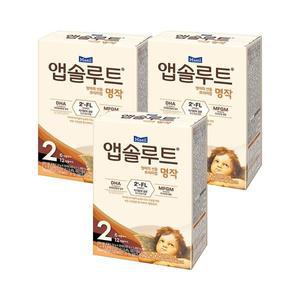 [매일]리뉴얼 앱솔루트 명작 2FL 분유 스틱 2단계(6~12개월) 14g 20포 3곽..[33904804]