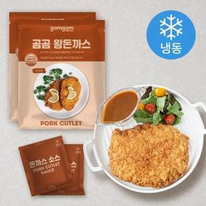 곰곰 왕돈까스 330g + 소스 150g (냉동), 480g, 2세트 one option