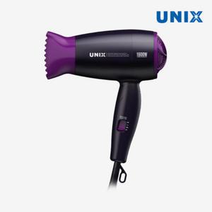 유닉스 헤어 드라이기 저소음 초경량 가벼운 음이온 드라이어 미니 소형 여행용