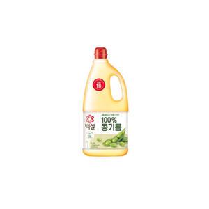 CJ제일제당 백설 콩기름 식용유 1.8L