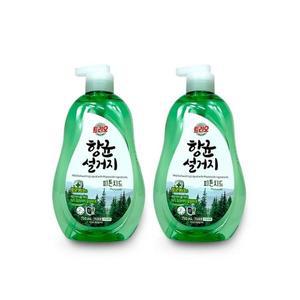 [기타]애경 트리오 항균설거지 용기 750ml 2개