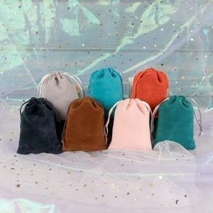 [라일리] Rly 벨벳 파우치 화장품 메이크업 선물 더스트백 7x9cm
