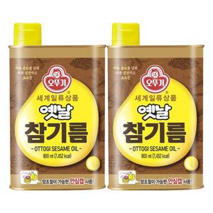 오뚜기 옛날 참기름 450ml x2개