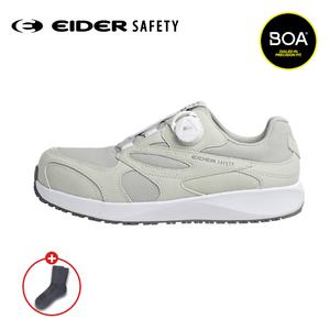 안전화 EIDER SAFETY ES413LB 보아다이얼 경량 마이크로 스웨이드 통기성 미끄럼방지1등급