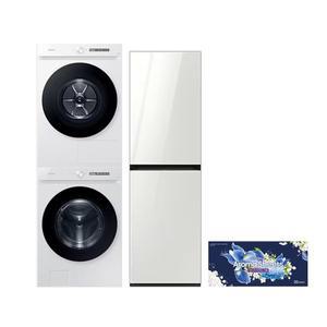 [삼성] 세탁기 + 건조기 + 에어드레서 WF2422DBWEF24W 배송무료