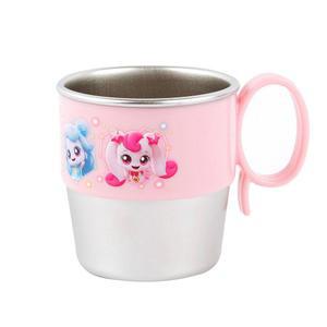 슈팅스타 캐치티니핑 손잡이 스텐컵 280ml 어린이 물컵 캐릭터 캐릭터물 유아 티니 하츄 여아물