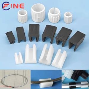 1 20Pcs U 자형 다리 패드 발 범퍼 전면 틸트 미끄럼 방지 내구성 튜브 캡 파이프 클램프 바닥 보호대