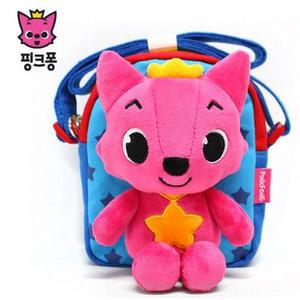 [RGPN3O56]웰씨존 핑크퐁 입체 인형크로스 블루