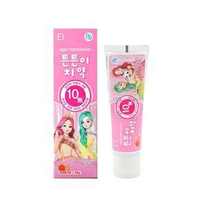 [XBH240J3]시크릿쥬쥬 튼튼이 어린이 치약 80g 딸기향