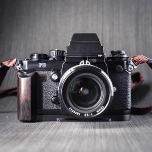NIKON 호환 호환 F3 F3hp호환 F3AF 카메라 퀵 릴리스 플레이트 손잡이용 나무 L 브래킷