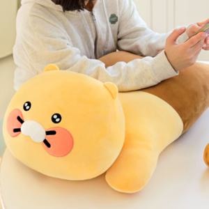 카카오프렌즈 춘식이 롱 바디필로우 대형 인형 64cm 쿠션 모찌