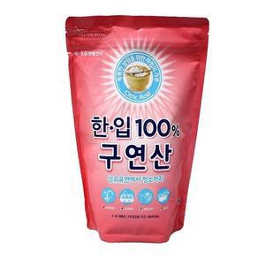 [모두쇼핑]LG 한입100프로 구연산 1KG 물때제거 찌든때 아기용품 장난감 세척 찌든때제거
