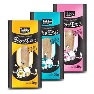 테비 또또 참치 보니또 20g x 24개, 3종