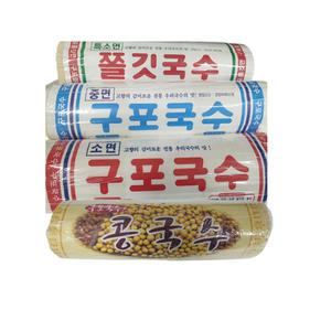 구포국수 쫄깃국수 콩국수 메밀국수 중면 소면