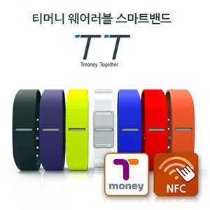 No129/티머니 교통카드 스마트밴드 티티 색상-랜덤