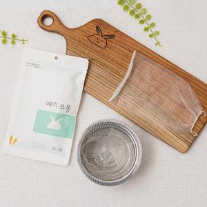 싱크대거름망-애기쓰봉 씽크대배수구망 자연 음식물쓰레기망 120매