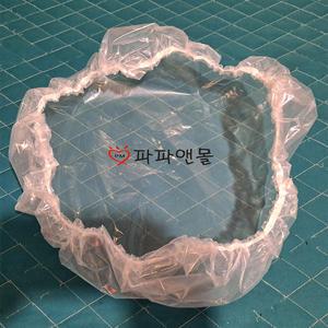 국산 원형 고무줄 비닐커버(I) 눈 비 먼지 위생 급식 식당 그릇 김밥 순대 떡뽁이 반죽 주문제작 파파앤몰