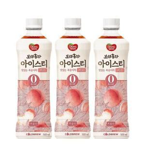 보성홍차 아이스티 제로 복숭아 500ml 24개