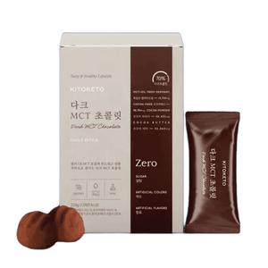 (키토케토) 다크MCT 초콜릿 제로 무설탕 MCT오일 다이어트 초콜렛 1BOX 조이 나혼산