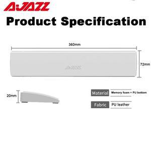 AJAZZ 손목 받침대 기계식 키보드 61/87/104 패드 지원 인체 공학적 소프트 메모리 폼 PU 가죽