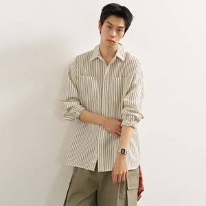 MAN 시어서커 스트라이프 셔츠 [OFF WHITE] / SBE2M03007