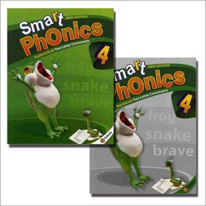 [카드10%] 스마트 파닉스 Smart Phonics 4 - Student Book 교재 + Work Book 워크북 세트