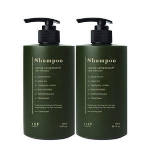 [신세계몰]JHP 녹초엽 지루성 약산성 비듬 청소년 두피 샴푸 500ml 2개