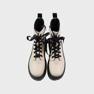 [핑크파인애플] LACE UP MIDDLE WALKER_IVORY