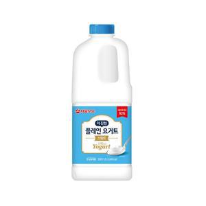서울우유 더진한 대용량 스위트 플레인 요거트 1.8L x 1개 (원산지_상세설명에 표시)