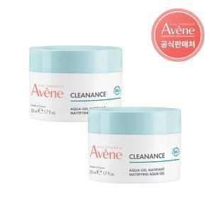[단독증정]클리낭스 아쿠아 크림 인 젤 50ml 2개+클렌징 젤 25ml 2개 증정