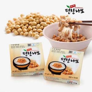 [기타][평창나또]노란콩나또36(50g, 36개) / 국산콩 100%