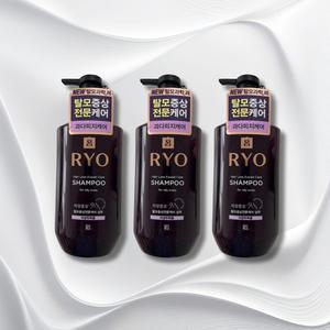려 자양윤모 9EX 탈 모증상전문케어 지성두피용 샴푸 400ml 3개