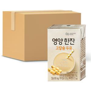 뉴케어 영양한잔 고칼슘 두유 150ml x 24개 아침 간식 부모님 노인 드링크 음료 H