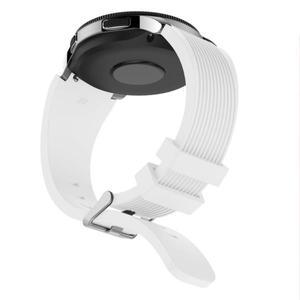삼성 갤럭시 시계 46mm SM-R800 갤럭시 시계 42mm SM-R810 스마트 시계 밴드 손목 밴드용 실리콘 손목 밴드