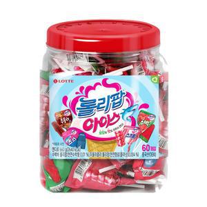 롯데웰푸드 롤리팝 아이스 660g(11g, 60입), 1개