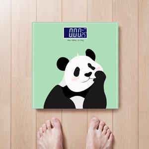 노바리빙 LCD 캐릭터 체중계 판다