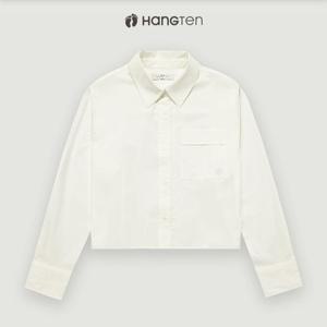 [행텐]여성포켓오버핏크롭셔츠10480-120-601