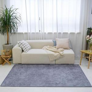 [RGL4R262]리얼 방수러그 그레이 100x150cm 카페트 죽부인