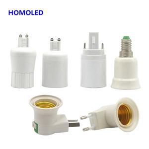 Led 램프 전구 기본 변환 홀더 소켓 어댑터, MR16 GU10 G9 B22 E27 E14 내화 재료 홈 조명용