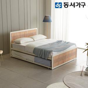 동서가구 포리 편백 피톤치드 슬라이딩 이층침대 Q+SS (프레임만) DF641347